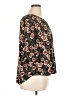 Amana Floral Brown 3/4 Sleeve Blouse Size XL - photo 4