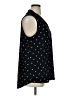 Massini Polka Dots Black Sleeveless Blouse Size 1X - photo 4