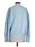 Commense Solid Blue Pullover Sweater Size S - photo 2
