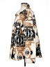 Elan Print Ivory Faux Fur Jacket Size XL - photo 5