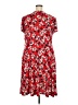 Leota Floral Red Casual Dress Size 3X - photo 2