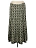 JM Collection Chevron-herringbone Green Casual Skirt Size M - photo 1
