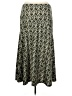 JM Collection Chevron-herringbone Green Casual Skirt Size M - photo 2