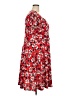 Leota Floral Red Casual Dress Size 3X - photo 4