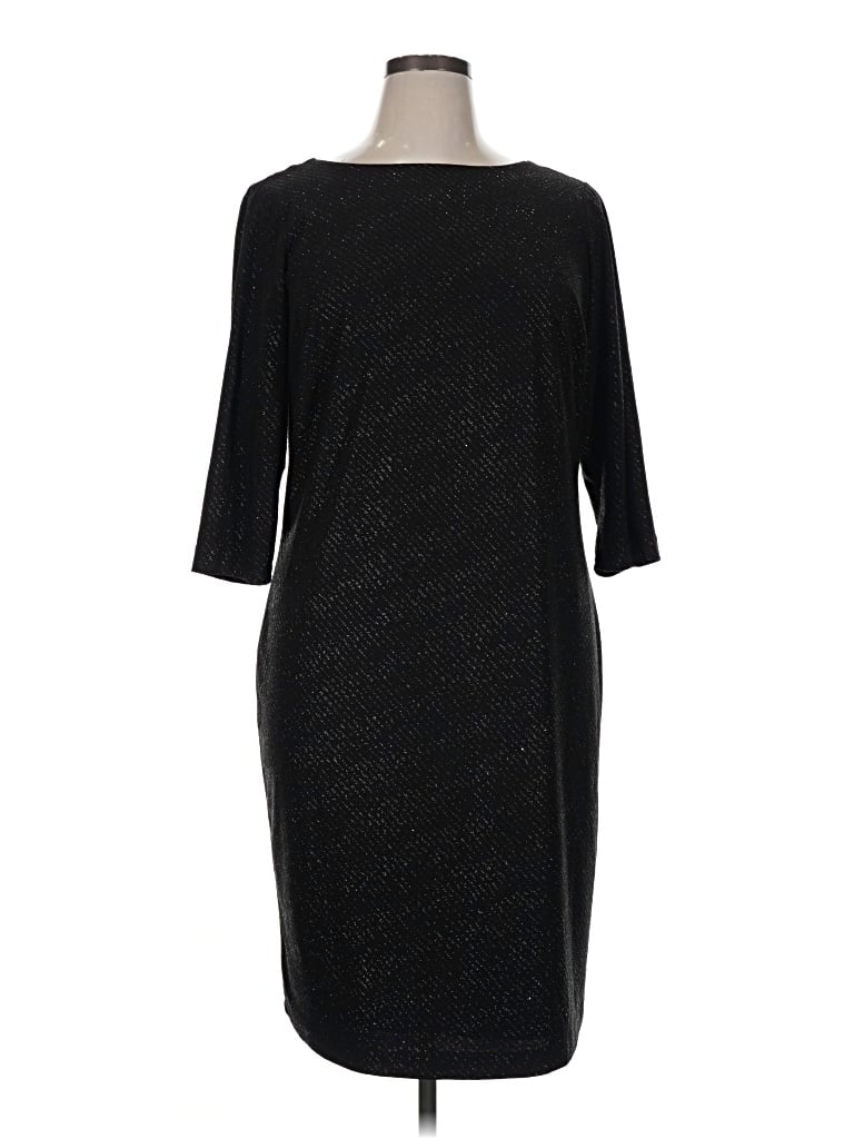 Pre-owned Calvin Klein Cocktail Dress In Black