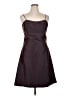 Assorted Brands Solid Brown Cocktail Dress Size 14 - photo 1