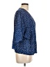 Cupshe 100% Polyester Polka Dots Blue 3/4 Sleeve Blouse Size L - photo 4