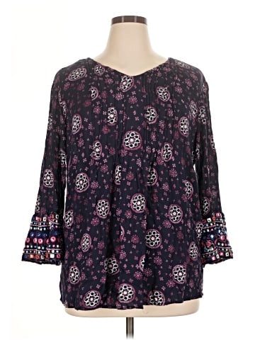 Style&Co 3/4 Sleeve T-Shirt (view 1)