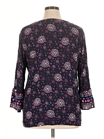Style&Co 3/4 Sleeve T-Shirt (view 2)