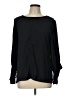 Ann Taylor Black Long Sleeve Blouse Size L - photo 1