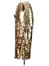 Lulus Metallic Gold Formal Skirt Size S - photo 2