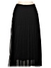 Japna 100% Polyester Solid Black Formal Skirt Size L - photo 1
