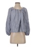 Max Studio Gray 3/4 Sleeve Blouse Size S - photo 1