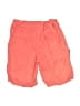 Mudd 100% Cotton Orange Cargo Shorts Size 8 - photo 2