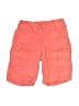 Mudd 100% Cotton Orange Cargo Shorts Size 8 - photo 1