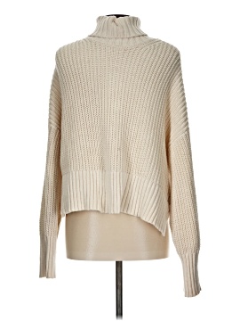 Madewell Wide Rib Turtleneck Sweater (view 2)