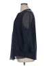 Charter Club 100% Polyester Polka Dots Blue 3/4 Sleeve Blouse Size XL - photo 5