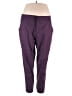 Zuda 100% Recycled Polyester Solid Purple Active Pants Size L - photo 1
