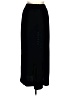 Alex Evenings Solid Black Silver Formal Skirt Size 16 - photo 2