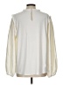 Ann Taylor Ivory Long Sleeve Blouse Size L - photo 2