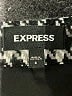 Express Houndstooth Gray Black Casual Skirt Size 6 - photo 4