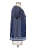 Joie Blue Short Sleeve Henley Size S - photo 4