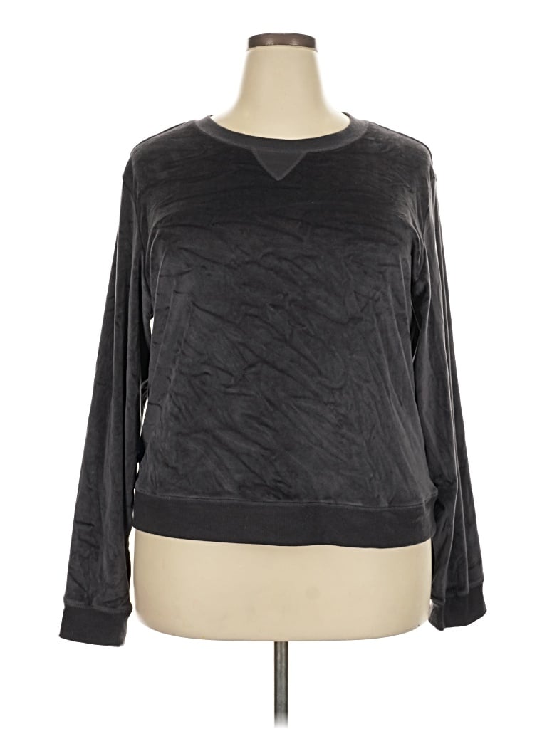 Pre-owned Honeydew Pullover Sweater In Black