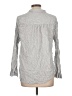 BeachLunchLounge Gray Long Sleeve Button-Down Shirt Size L - photo 2