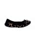 Me Too Animal Print Black Flats Size 5 1/2 - photo 1
