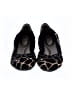 Me Too Animal Print Black Flats Size 5 1/2 - photo 2