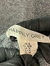 Happily Grey 100% Polyester Solid Gray Pullover Sweater Size M - photo 7