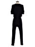 Loveappella Solid Black Jumpsuit Size S - photo 2