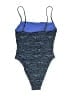 Unbranded Paisley Blue One Piece Swimsuit Size 6 - photo 2