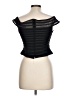 JS Collections Black Short Sleeve Top Size 12 - photo 2