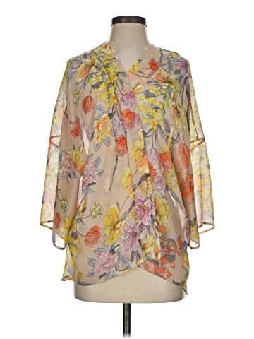 Renee C. 3/4 Sleeve Blouse (view 1)