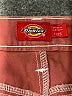Dickies 100% Cotton Orange Shorts Size 1 - photo 3