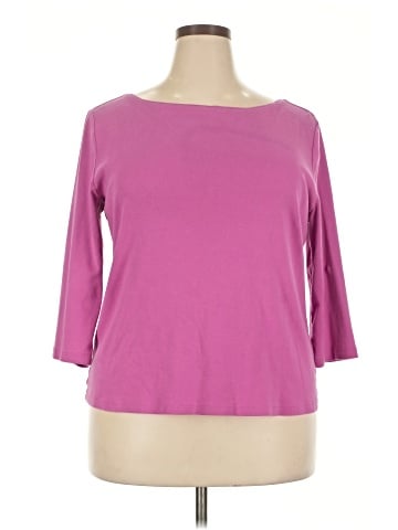 Talbots Outlet 3/4 Sleeve T-Shirt (view 1)