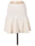 BCBGMAXAZRIA Solid Ivory Formal Skirt Size M - photo 1