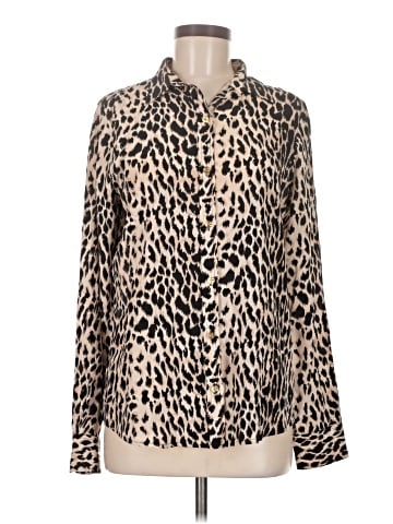 C. Wonder Long Sleeve Silk Top (view 1)
