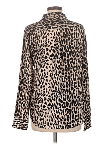 C. Wonder Long Sleeve Silk Top (view 2)
