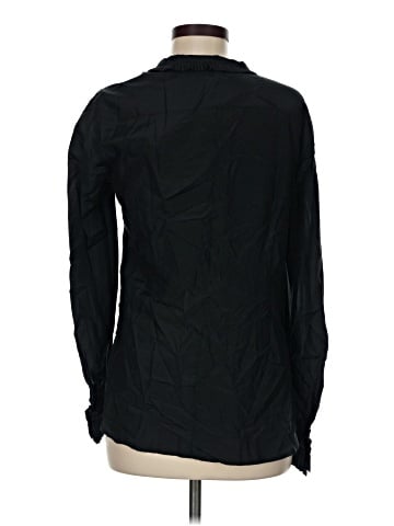 Basler Long Sleeve Silk Top (view 2)