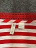 Cato Stripes Red Short Sleeve T-Shirt Size 20W - photo 7