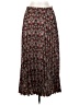 Max Studio 100% Polyester Print Brown Casual Skirt Size S - photo 1