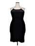 Assorted Brands 100% Polyester Solid Black Cocktail Dress Size 16 - photo 1
