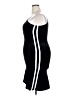 Assorted Brands 100% Polyester Solid Black Cocktail Dress Size 16 - photo 5