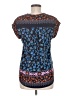 Daniel Rainn Blue Short Sleeve Blouse Size M - photo 2