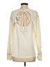 A.L.C. 100% Polyester Ivory Long Sleeve Top Size 4 - photo 2
