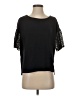 Left Coast by Dolan Black Short Sleeve Top Size S - photo 1