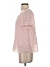 Mi ami 100% Polyester Pink Short Sleeve Blouse Size S - photo 5
