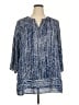 C established 1946 100% Polyester Blue 3/4 Sleeve Blouse Size 18 - 20 - photo 1